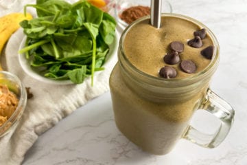 healthy chocolate smoothie