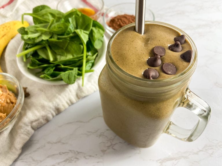 healthy chocolate smoothie