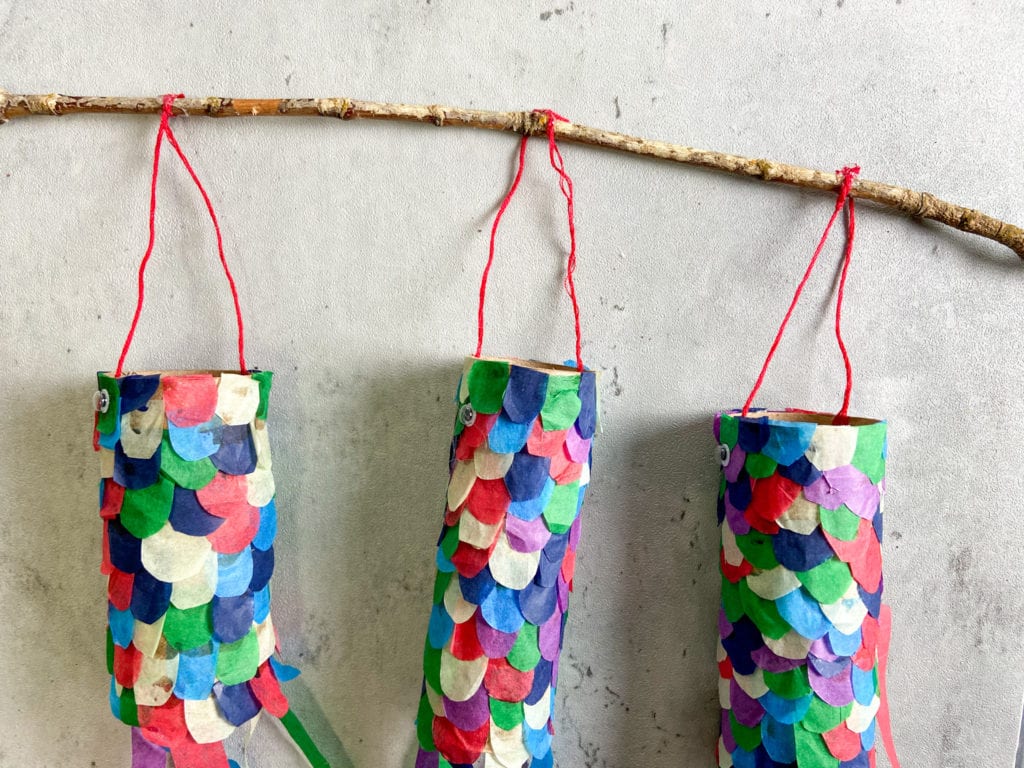 Boys Day koinobori craft