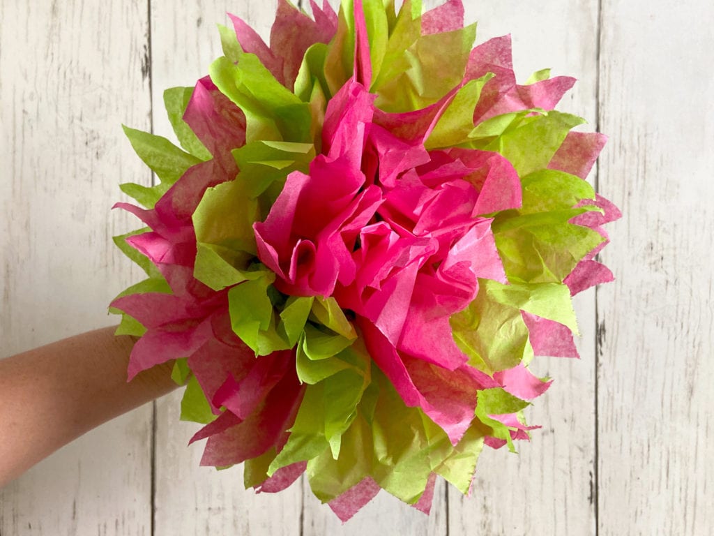 Mexican PaperFlowers Kid's Craft