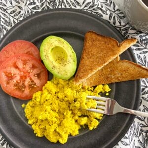 scrambled tofu