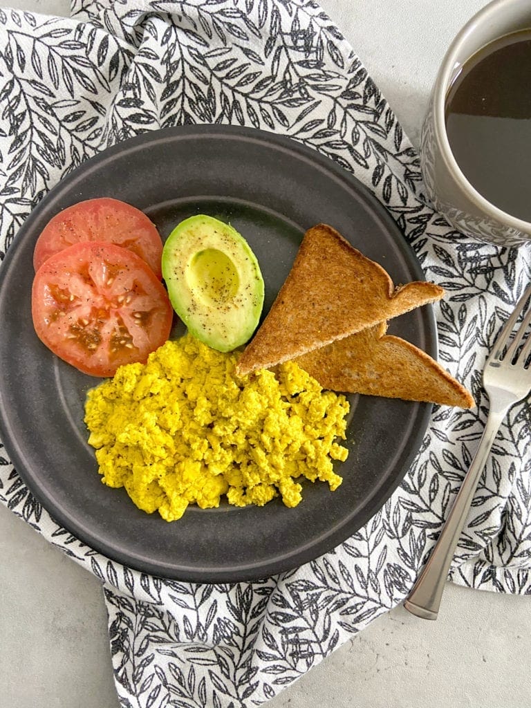 scrambled tofu