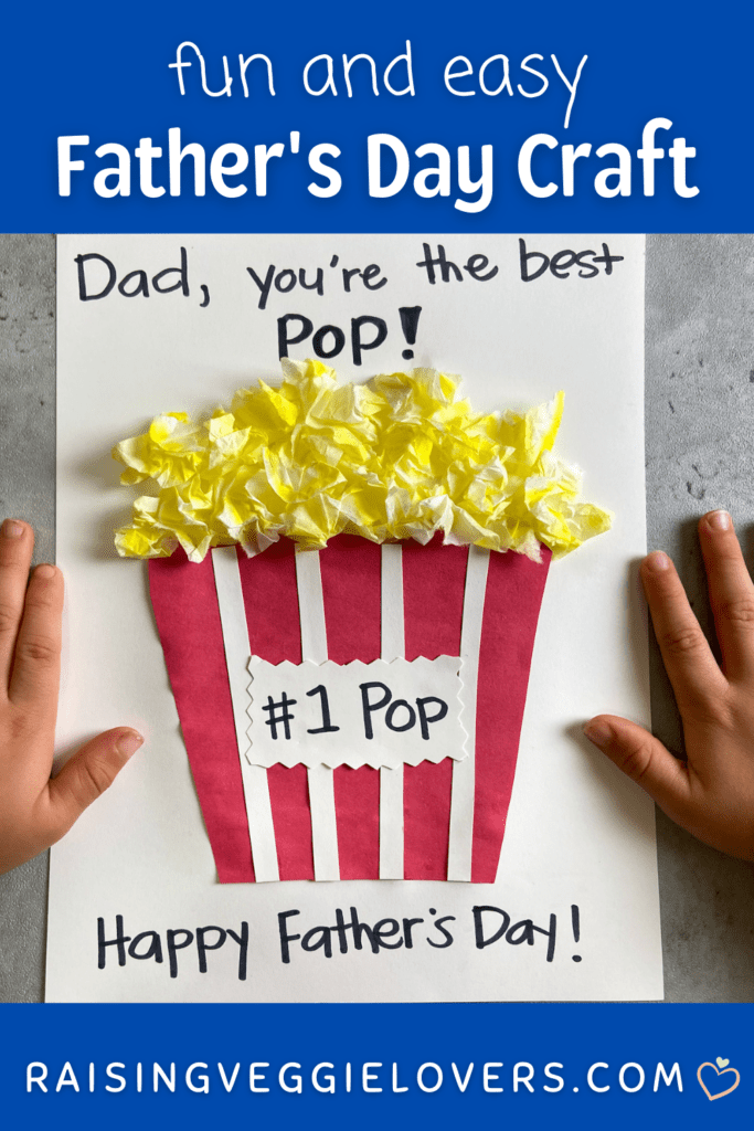 Father's Day craft for kids pin