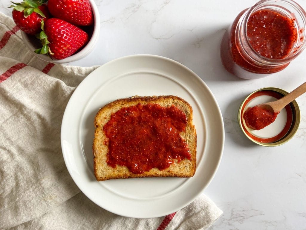 quick and easy chia jam