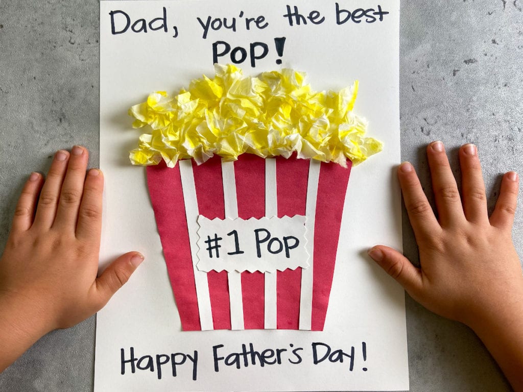 Fun and Easy Father's Day Craft for Kids Raising Veggie Lovers
