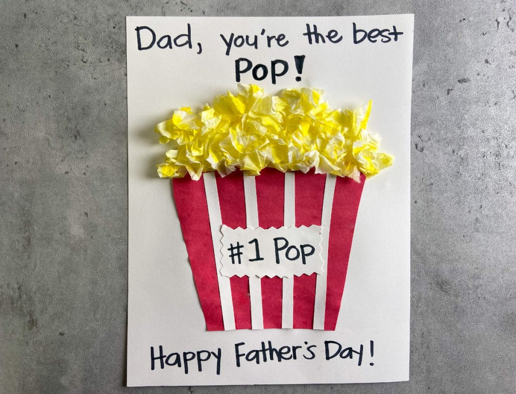 Father's Day craft for kids