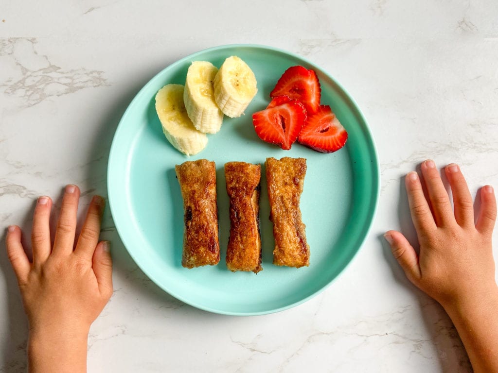 healthy French toast for toddlers
