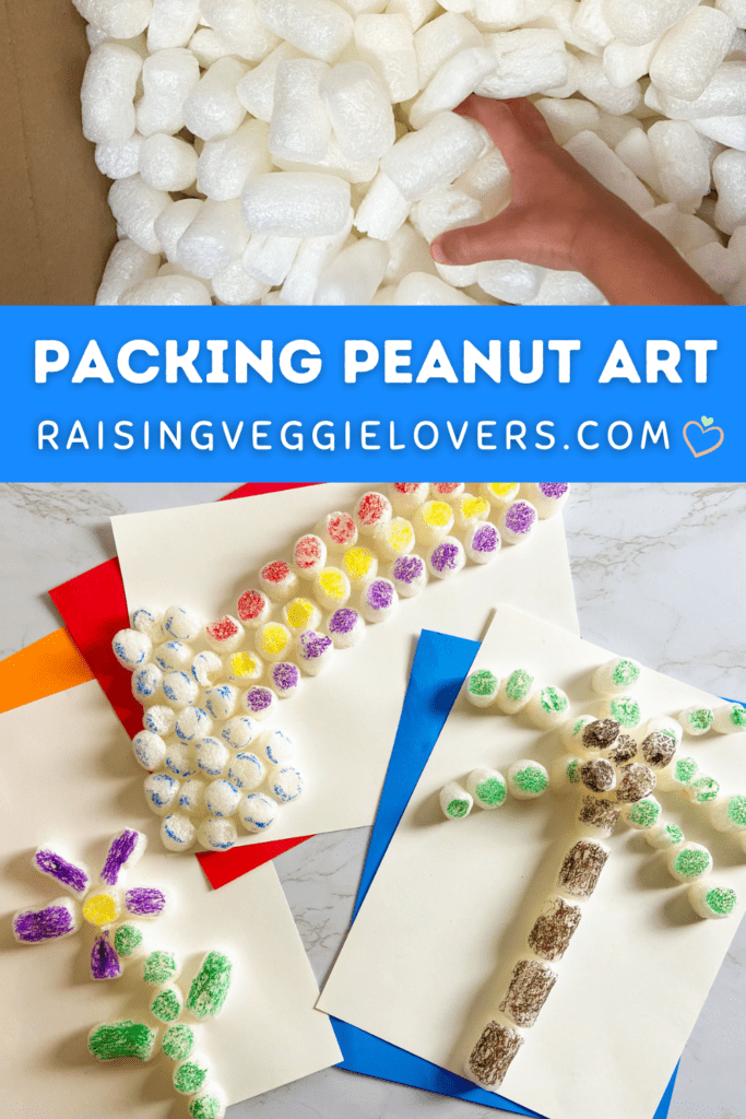 Packing Peanuts Art Pin