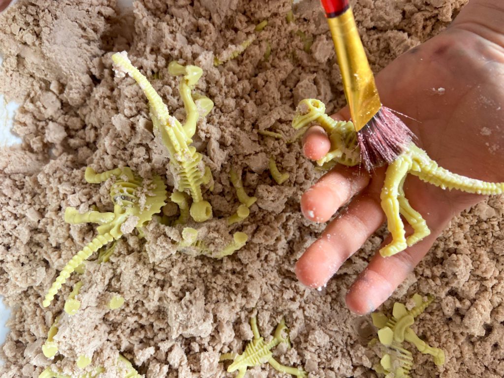 Easy to Make Edible Kinetic Sand for Kids - Raising Veggie Lovers