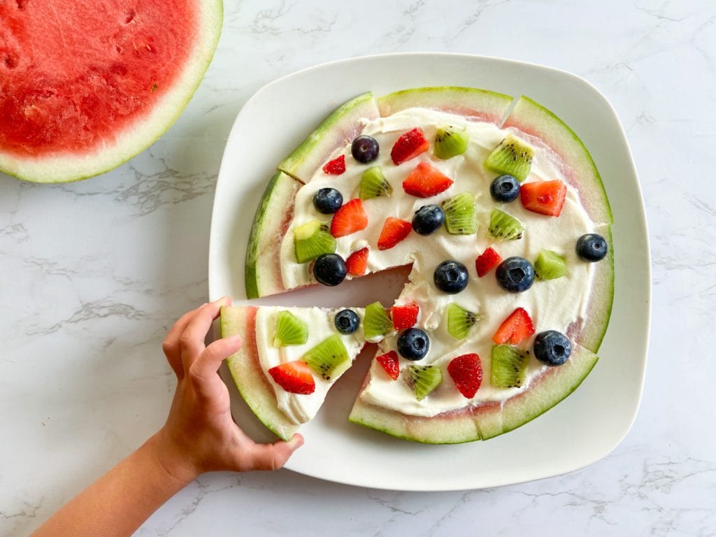 watermelon pizza