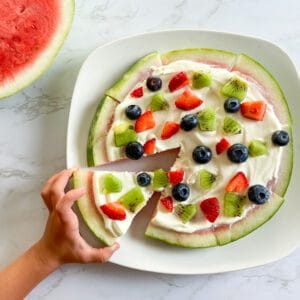 watermelon pizza