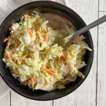 vegan coleslaw