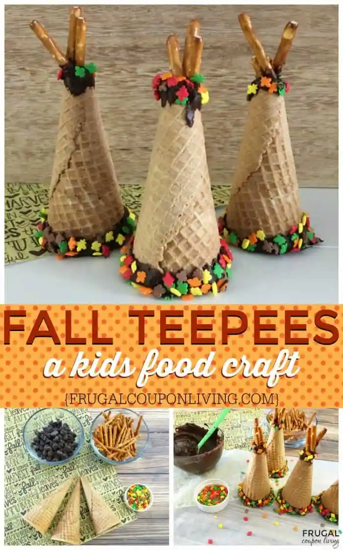 ice cream cone teepees