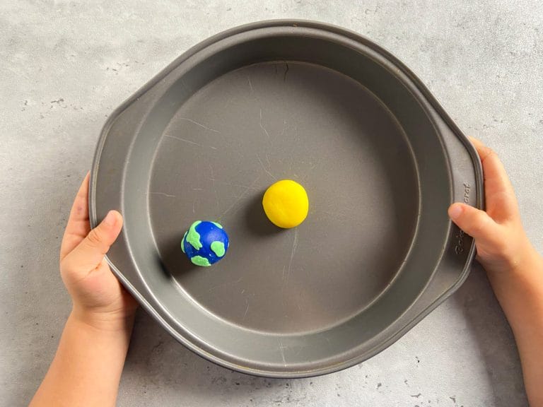 space orbit play dough activity