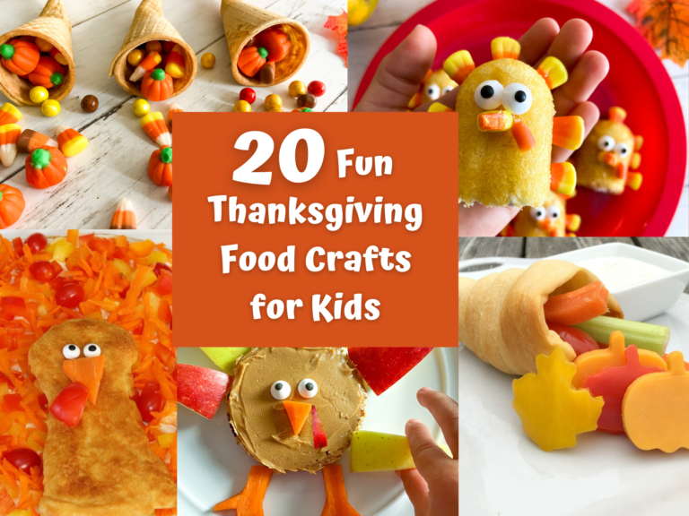 20 fun Thanksgiving food crafts for kids