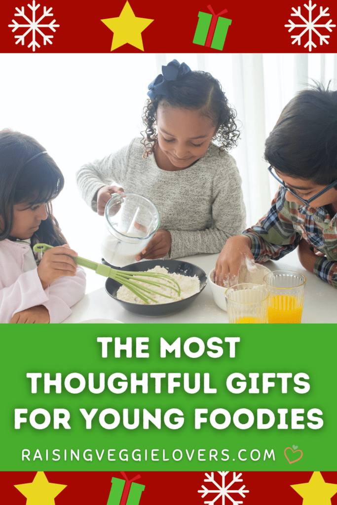 Gifts for young foodies pin
