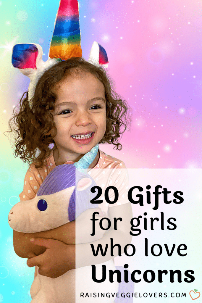 top 20 gifts for girls who love unicorns pin