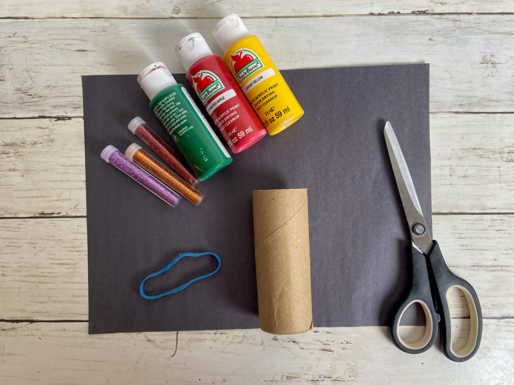 toilet paper roll fireworks stamping craft