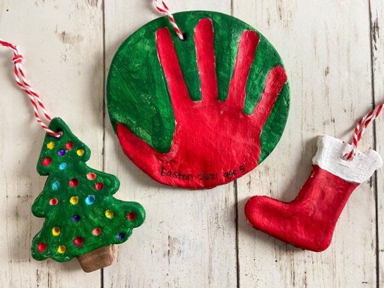 How to make salt dough ornaments.