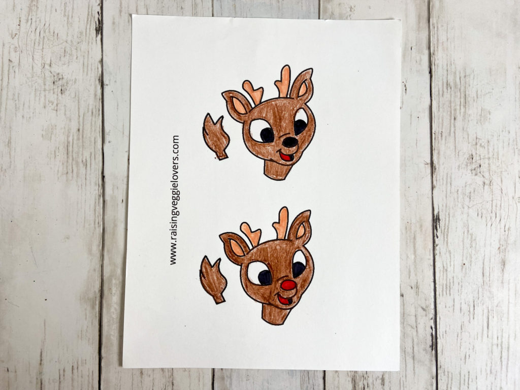 Reindeer Toilet Paper Roll Winter Holiday Craft