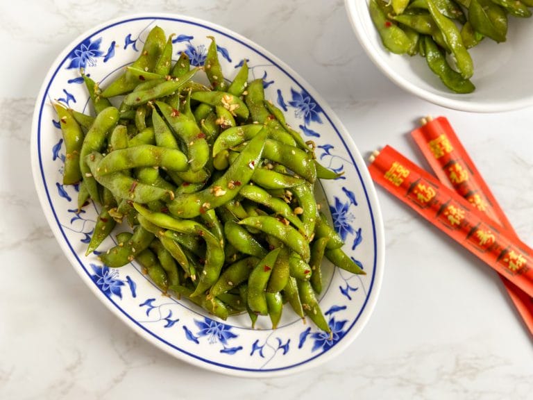 Hawaiian Style Poke Edamame