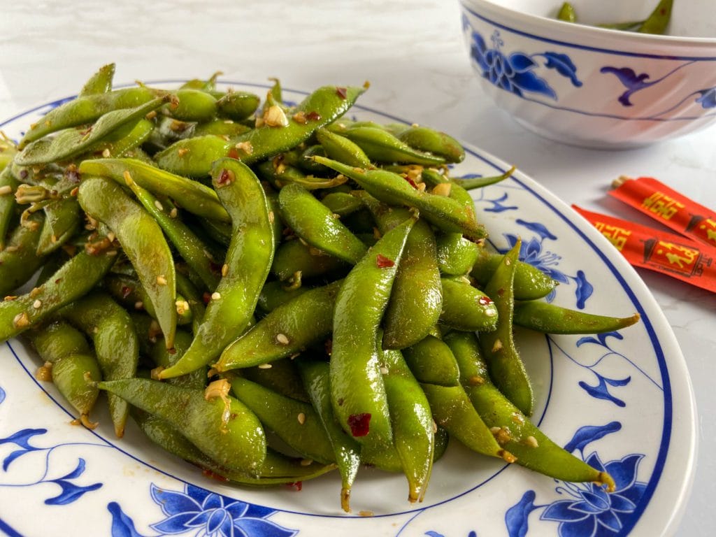 Hawaiian Style Poke Edamame
