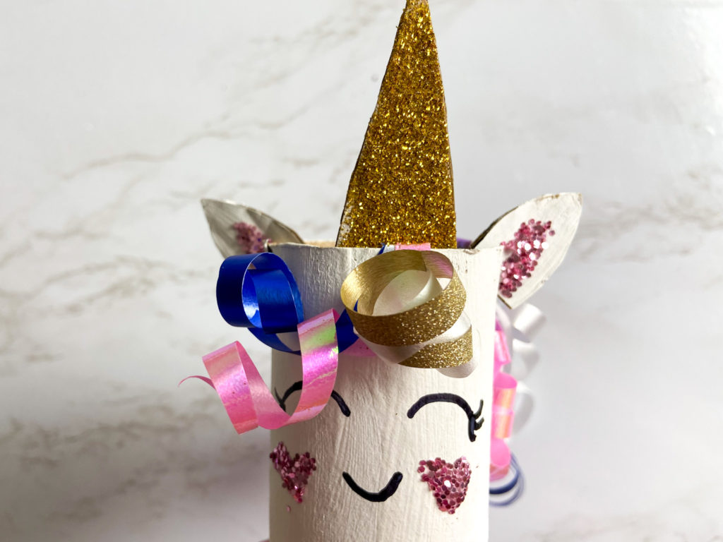 Unicorn Toilet Paper Roll Kids Craft