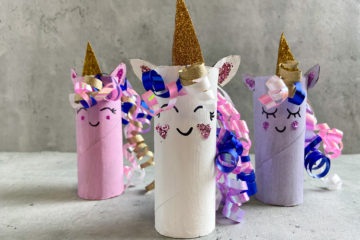 Unicorn Toilet Paper Roll Kids Craft