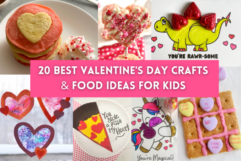 20 best valentines day crafts and food ideas for kids
