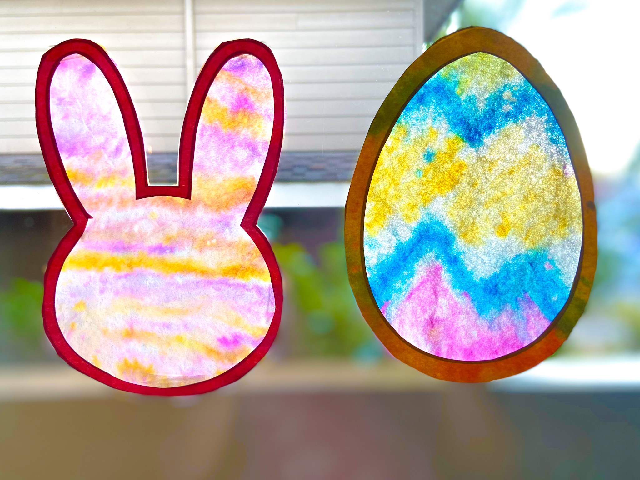 Paint Your Own Easter Suncatcher, Easter Craft Ideas