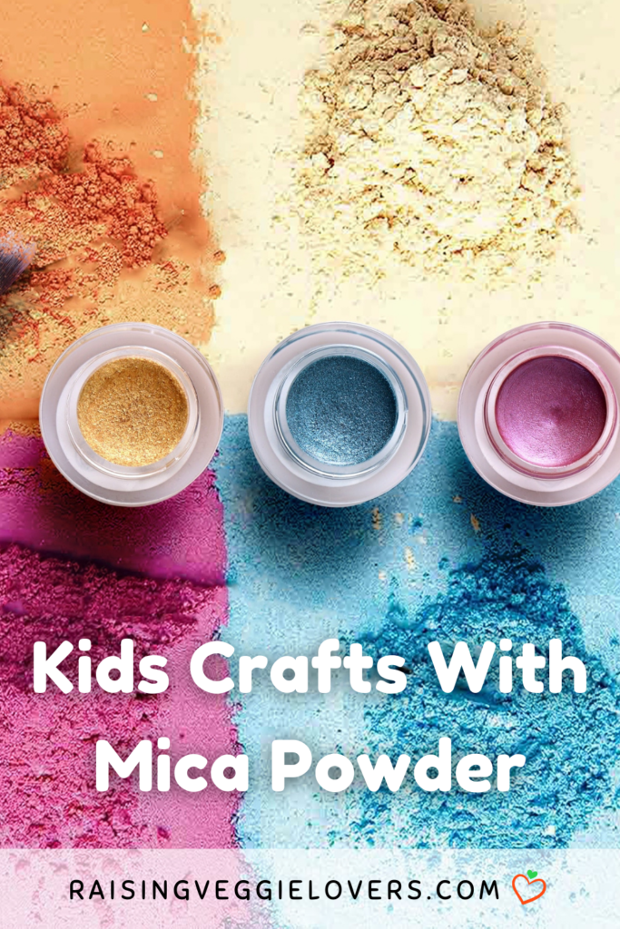 kids crafts with mica powder