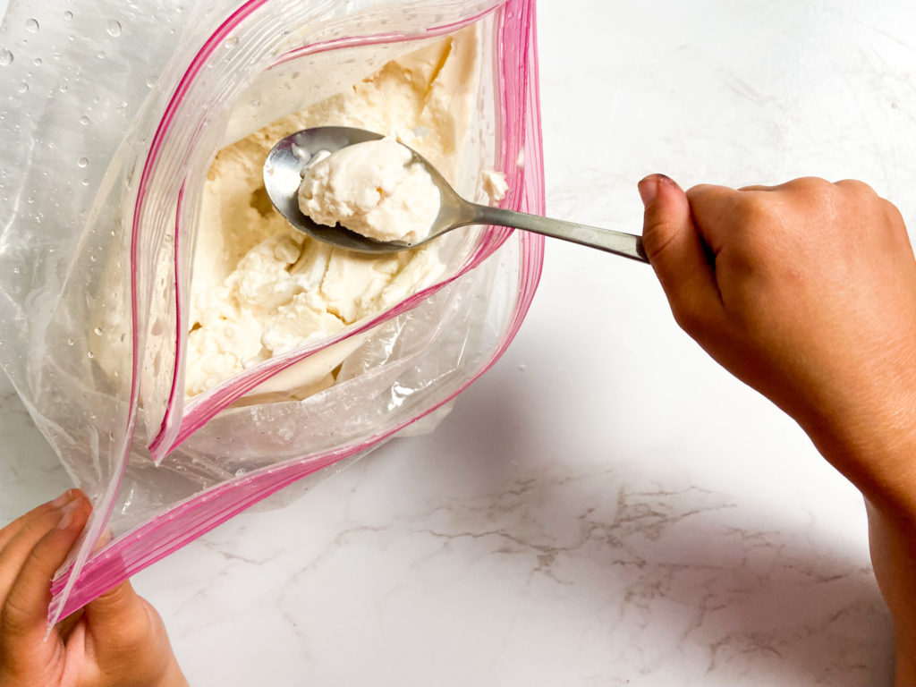 Make Ice Cream in a Bag - Science Experiment for Kids