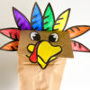 turkey puppet kids craft
