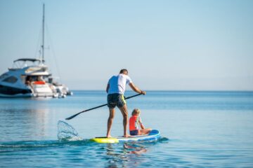 Tips and Tricks for Paddle Boarding With Your Kids