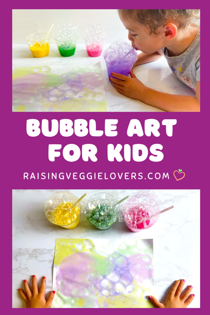 bubble art pin
