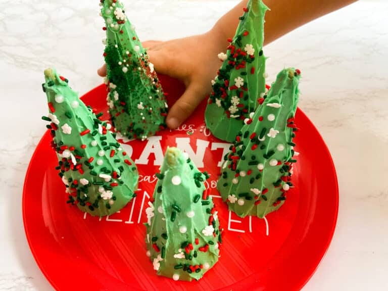 Ice Cream Cone Christmas Trees