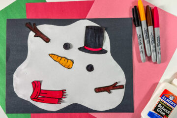 Melted Snowman Craft
