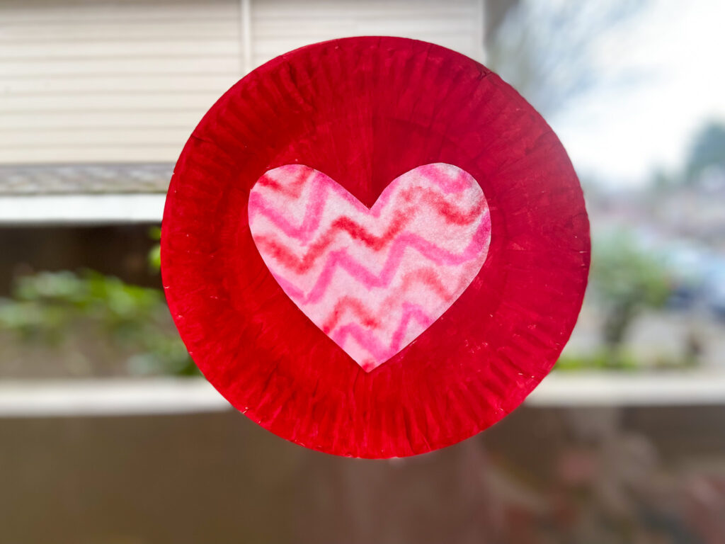 Valentine's Heart Suncatcher