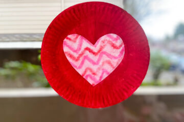 Valentine's Heart Suncatcher