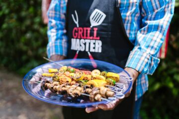 grilled vegetable skewers