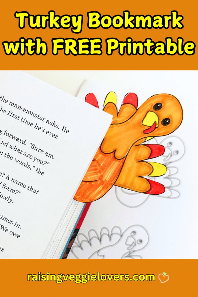 Turkey Bookmark craft pin