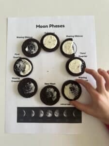 Learn Moon Phases with Oreos: Fun Kids Activity with Free Printable ...