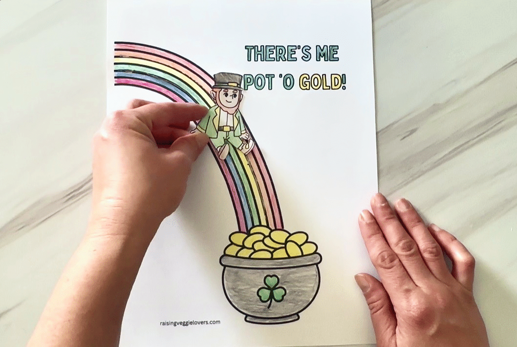 St. Patrick's Day Craft with free printable