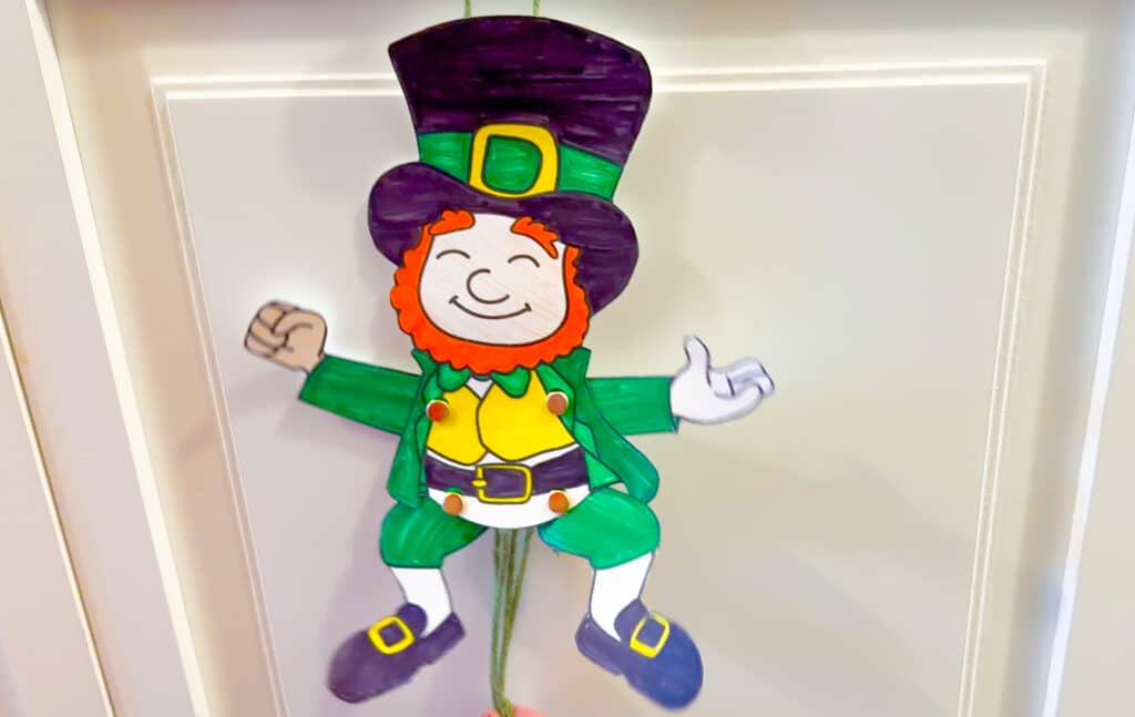 Dancing Leprechaun craft