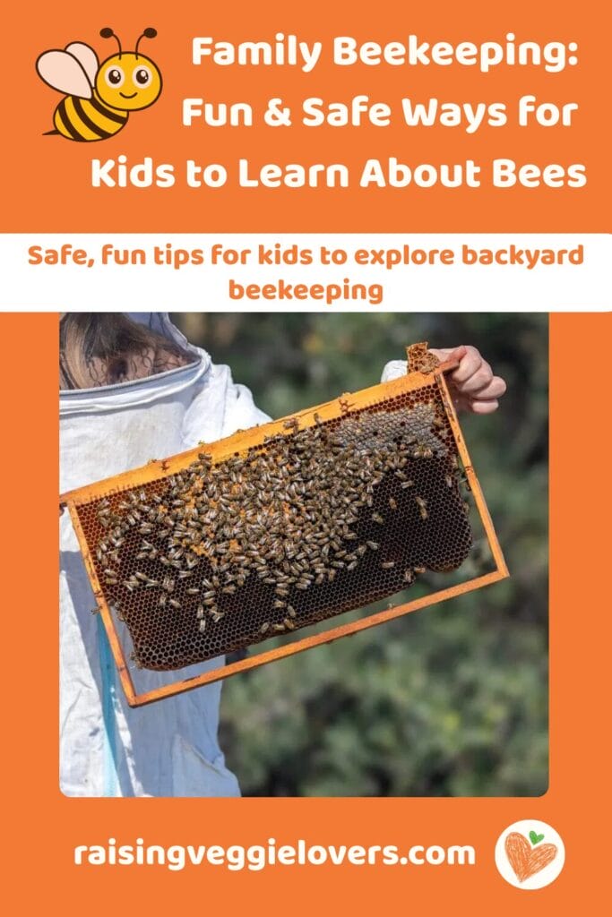 Family BeeKeeping Fun Pin
