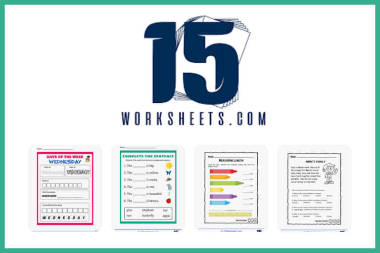 An Honest Review of 15Worksheets.com – Is It Worth a Homeschooler’s Time?