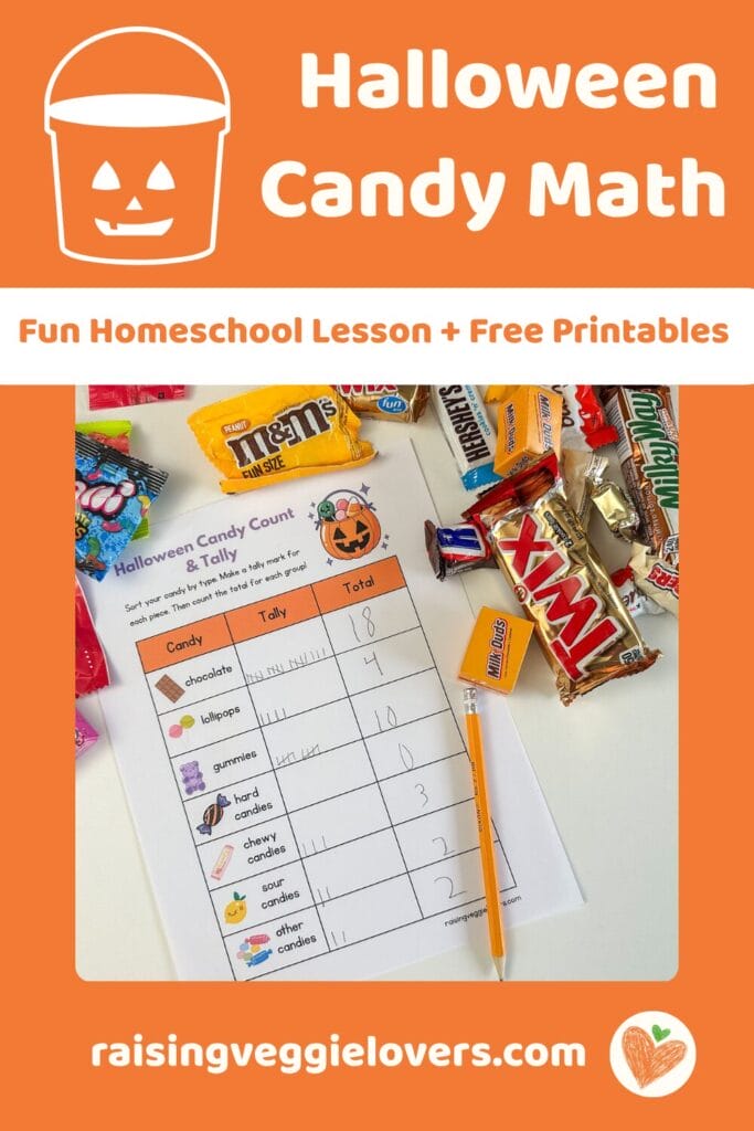 Halloween Candy Math pin