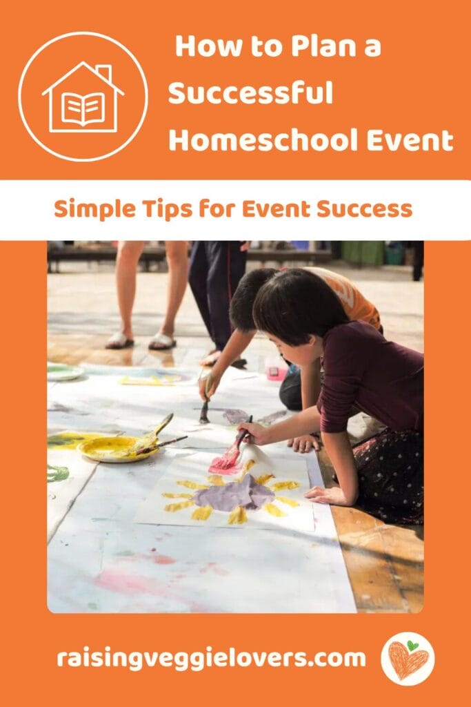 How to Plan a Successful Homeschool Event Pin
