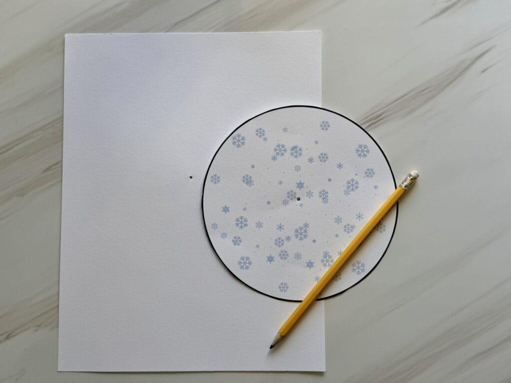 Snow Globe Craft Free Printable